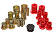 Energy Suspension 3.3104R Control Arm Bushing Set; Red; Front; 1 3/8 in. OD; Performance Polyurethane; - Truck Part Superstore