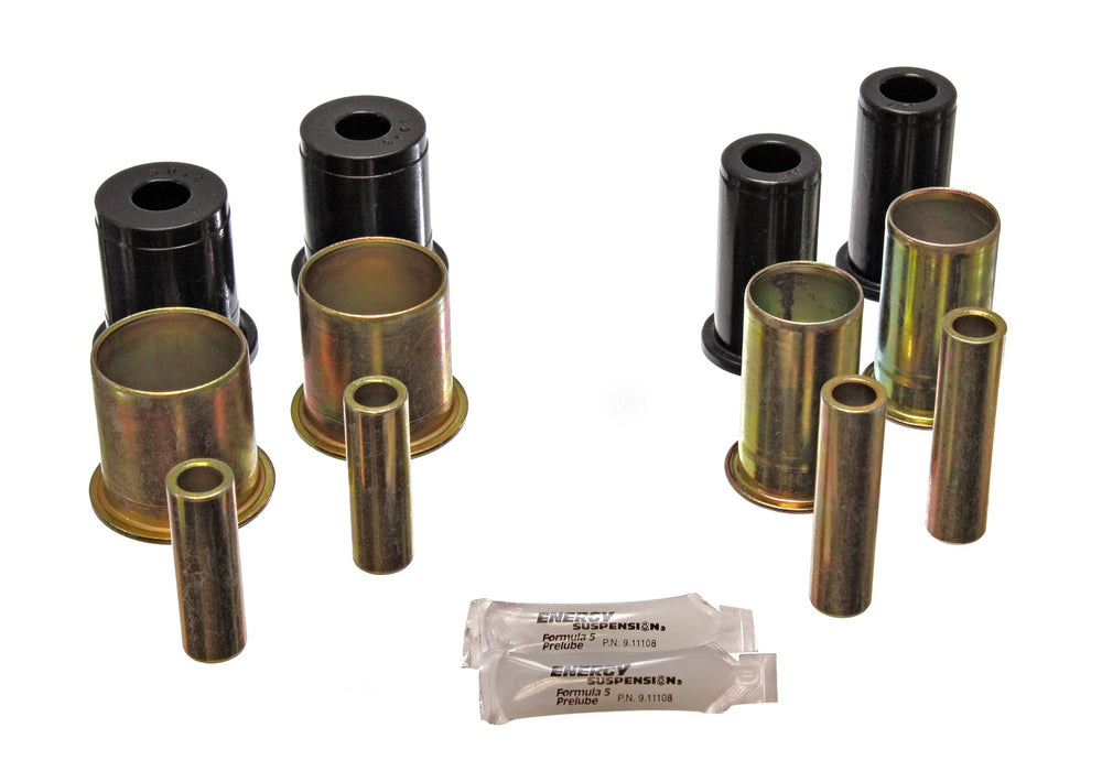 Energy Suspension 3.3157G Control Arm Bushing Set; Black; Front; Performance Polyurethane; - Truck Part Superstore