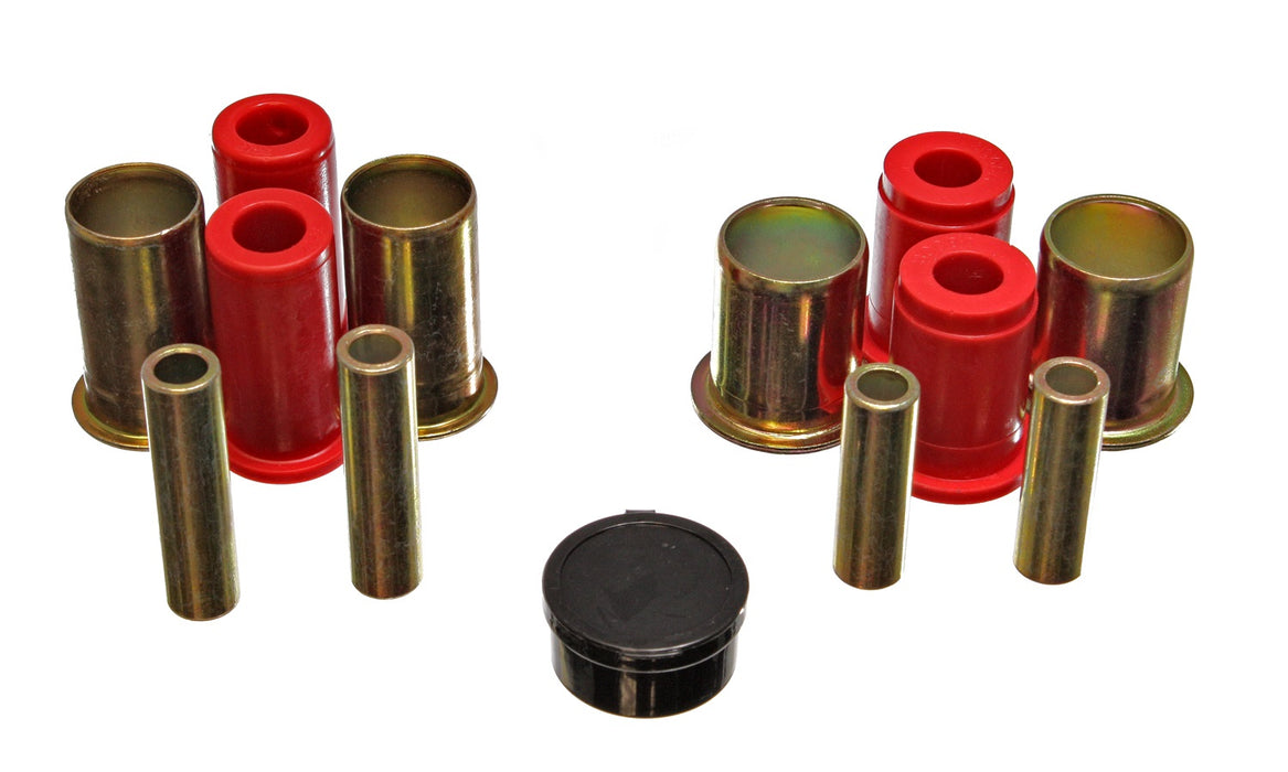 Energy Suspension 3.3171R Control Arm Bushing Set; Red; Front Lower; Performance Polyurethane; - Truck Part Superstore
