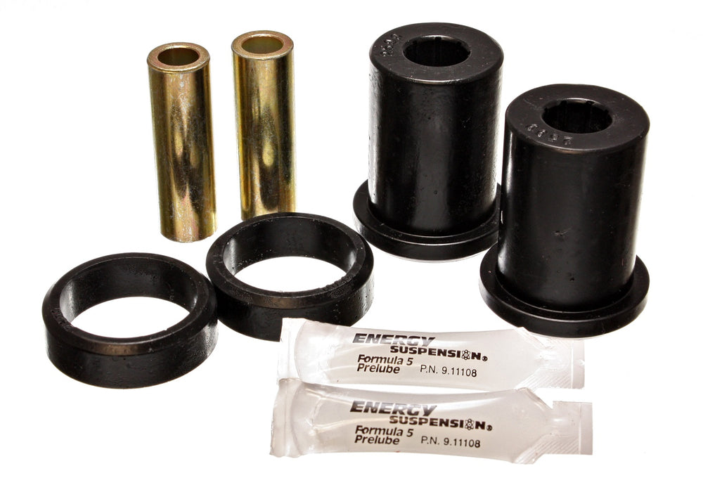 Energy Suspension 3.3187G Control Arm Bushing Set; Black; Front; Performance Polyurethane; - Truck Part Superstore