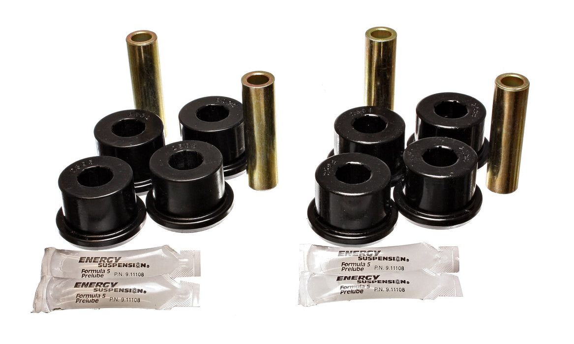 Energy Suspension 3.3188G Control Arm Bushing Set; Black; Rear; Performance Polyurethane; - Truck Part Superstore