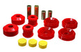 Energy Suspension 3.3195R Control Arm Bushing Set; Red; Front; Performance Polyurethane; - Truck Part Superstore