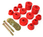 Energy Suspension 3.4103R Body Cab Mount Set; Red; Performance Polyurethane; - Truck Part Superstore