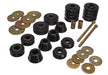 Energy Suspension 3.4107G Body Cab Mount Set; Black; Performance Polyurethane; - Truck Part Superstore