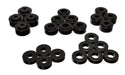 Energy Suspension 3.4113G Body Mount Set; Black; Performance Polyurethane; - Truck Part Superstore