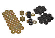Energy Suspension 3.4128G Body Mount Set; Black; Performance Polyurethane; - Truck Part Superstore