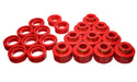 Energy Suspension 3.4146R Body Cab Mount Set; Red; Performance Polyurethane; - Truck Part Superstore
