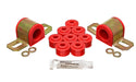 Energy Suspension 3.5120R Sway Bar Bushing Set; Red; Rear; Bar Dia. 1 1/16 in.; Performance Polyurethane; - Truck Part Superstore