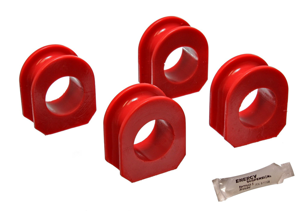 Energy Suspension 3.5148R Sway Bar Bushing Set; Red; Rear; Bar Dia. 1.75 in.; Performance Polyurethane; - Truck Part Superstore