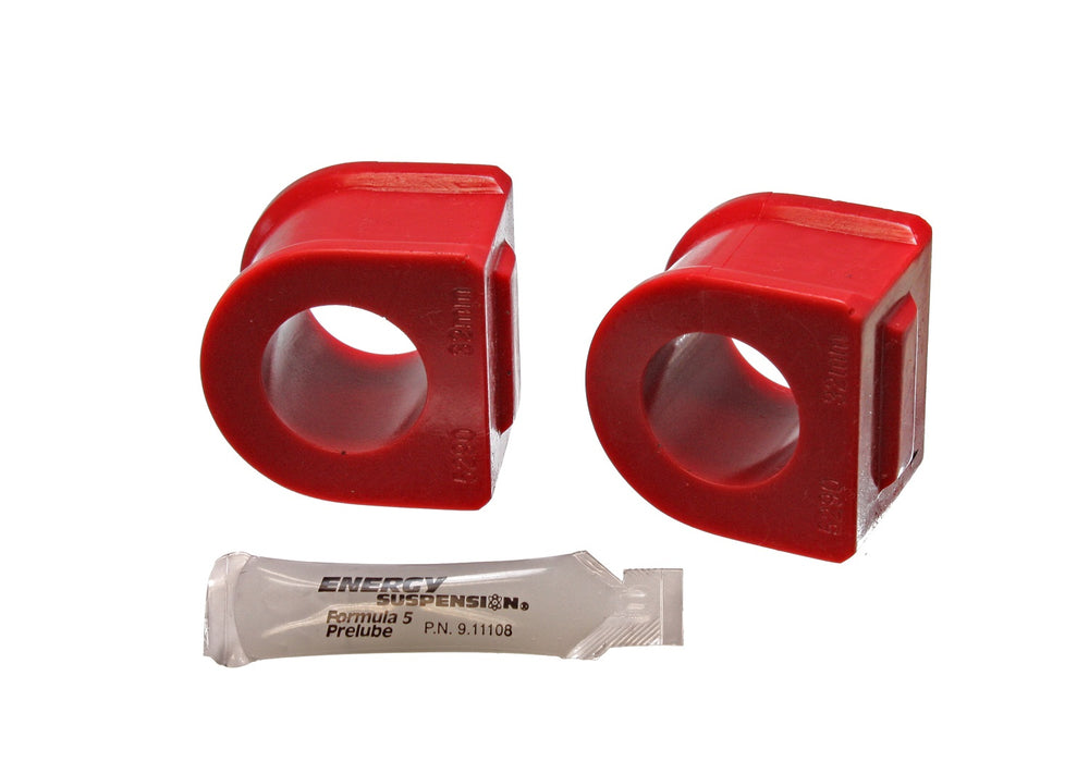 Energy Suspension 3.5163R Sway Bar Bushing Set; Red; Front; Bar Dia. 30mm; Performance Polyurethane; - Truck Part Superstore