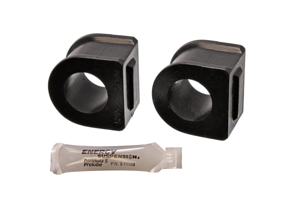 Energy Suspension 3.5163G Sway Bar Bushing Set; Black; Front; Bar Dia. 30mm; Performance Polyurethane; - Truck Part Superstore