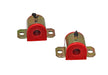 Energy Suspension 3.5202R Sway Bar Bushing Set; Red; Front; Bar Dia. 11/16 in.; Performance Polyurethane; - Truck Part Superstore