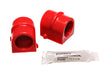 Energy Suspension 3.5210R Sway Bar Bushing Set; Red; Front; Bar Dia. 28mm; Performance Polyurethane; - Truck Part Superstore