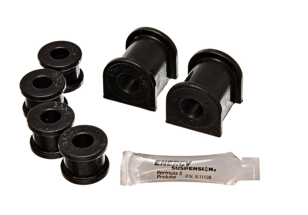 Energy Suspension 3.5211G Sway Bar Bushing Set; Black; Rear; Bar Dia. 5/8 in.; Performance Polyurethane; - Truck Part Superstore