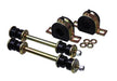 Energy Suspension 3.5222G Sway Bar Bushing Set; Black; Front; 28mm; - Truck Part Superstore