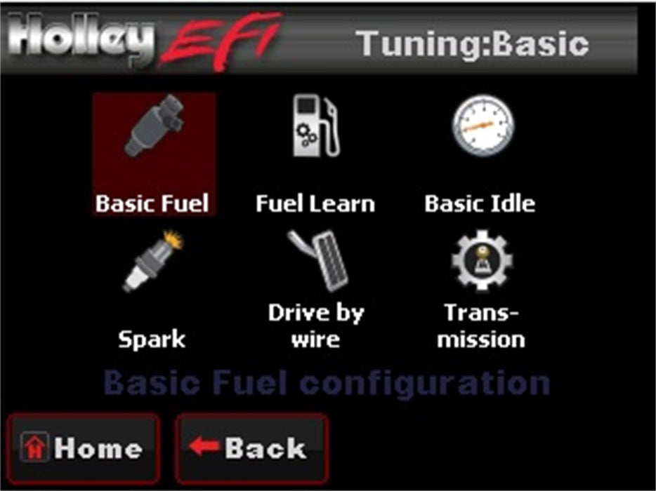 Holley EFI 553-108 LCD Touchscreen Upgrade - Truck Part Superstore