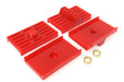 Energy Suspension 3.6111R Universal Leaf Spring Pad; Red; Rear; Performance Polyurethane; - Truck Part Superstore