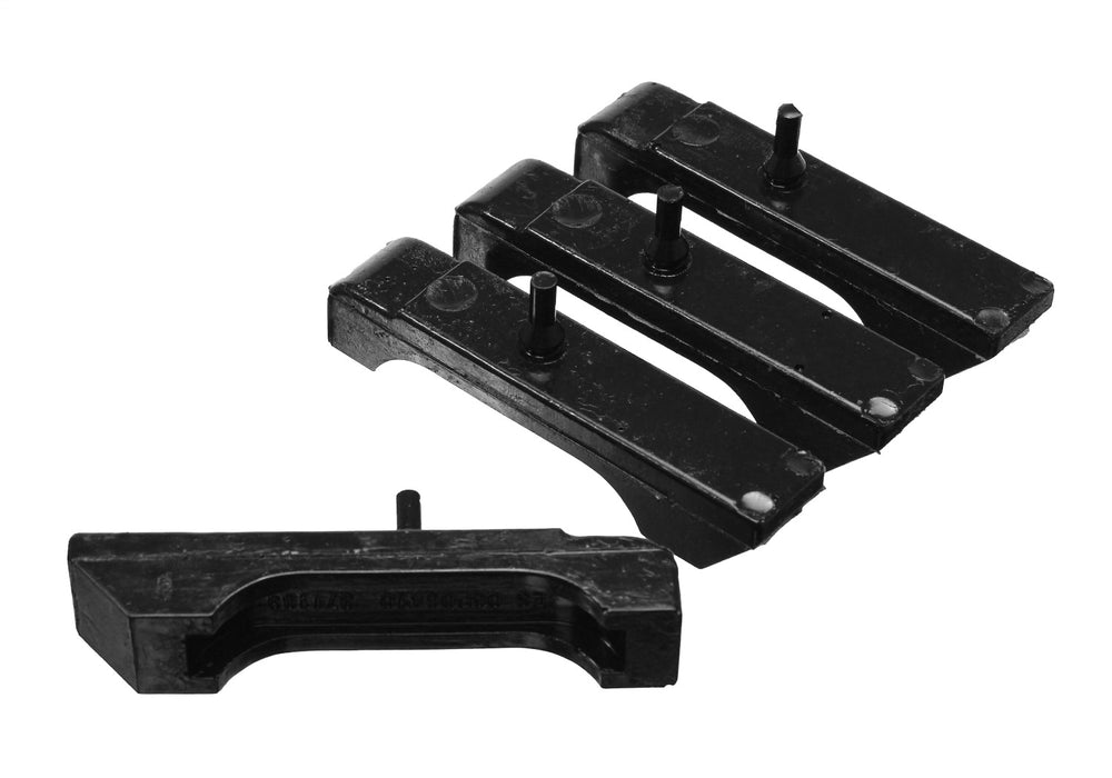 Energy Suspension 3.6117G Radiator Isolator Pad Set; Black; Small Block 3 Row; - Truck Part Superstore