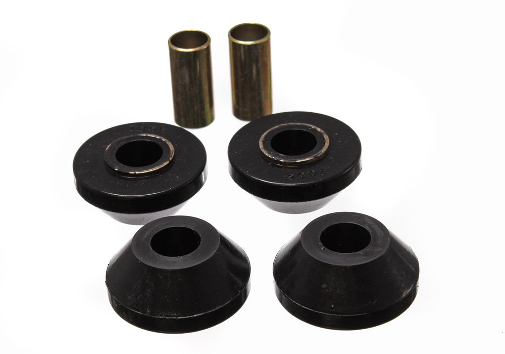 Energy Suspension 3.7109G Strut Rod Bushing Set; Black; Front; Performance Polyurethane; - Truck Part Superstore