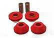 Energy Suspension 3.7109R Strut Rod Bushing Set; Red; Front; Performance Polyurethane; - Truck Part Superstore