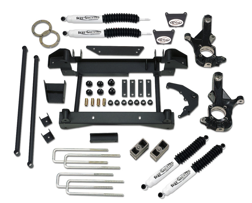 Tuff Country 16958KN 6 Inch Lift Kit 01-06 Silverado/Sierra 1500HD w/ SX8000 Shocks Tuff Country - Truck Part Superstore