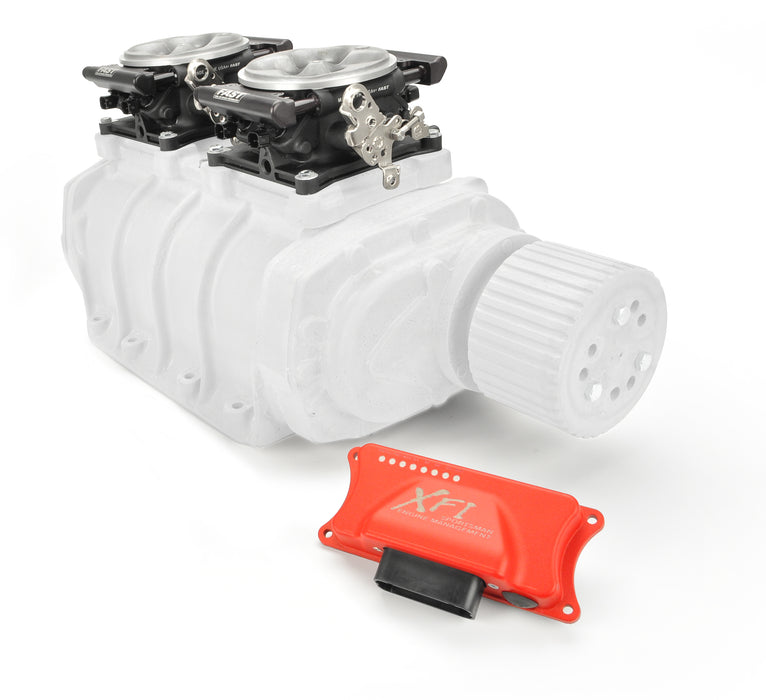 FAST 303002RB XFI Sportsman Dual Quad Blower Kit - Truck Part Superstore
