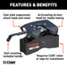 CURT 16520 CURT 16520 A16 5th Wheel Hitch Head Only; Legs or Roller Required; 16;000 lbs - Truck Part Superstore