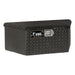 UWS EC20422 Gloss Black Aluminum 34in. Trailer Tongue Box with Low Profile (Heavy Packaging) - Truck Part Superstore