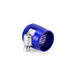Mishimoto MMHXF-10-4-BL -10AN Hex Hose Finisher Clamp Set, Blue - Truck Part Superstore