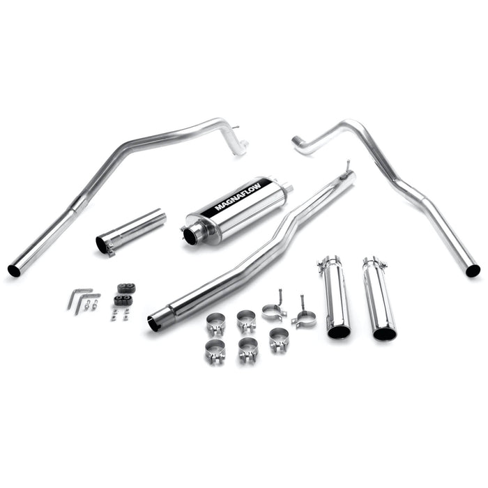 MagnaFlow Exhaust Products 15877 Street Series Stainless Cat-Back System - Truck Part Superstore