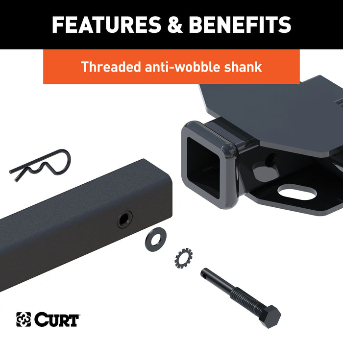 CURT 18064 Premium Hitch-Mounted Bike Rack (4 Bikes; 2in. Shank) - Truck Part Superstore