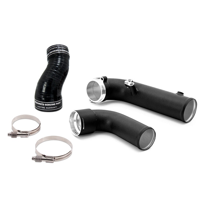 Mishimoto MMICP-SUP-20BK Performance Charge Pipe, Fits Toyota GR Supra 3.0L 2020+, Micro-Wrinkle Black - Truck Part Superstore