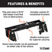 CURT 60732 Double Lock Gooseneck Hitch Kit with Brackets; Select Dodge; Ram 2500; 3500 - Truck Part Superstore