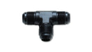 Vibrant Performance 10485 Flare Tee Adapter Fitting; Size: -12AN; 6061 Aluminum; Anodized Black; - Truck Part Superstore