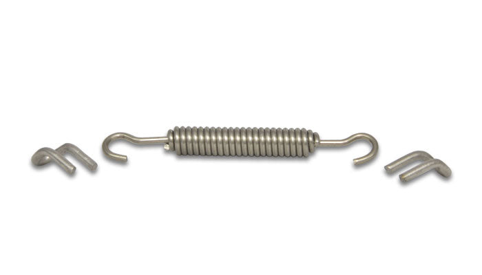 Vibrant Performance 10341 Titanium Collector Tab Kit; w/3.5 in. long Spring 2 tabs; - Truck Part Superstore