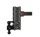 GEN-Y Hitch GH-1925 MEGA-DUTY 2.5" Shank 9" Offset Drop 3.5K TW 32K Hitch Dual-Ball & Pintle Lock - Truck Part Superstore