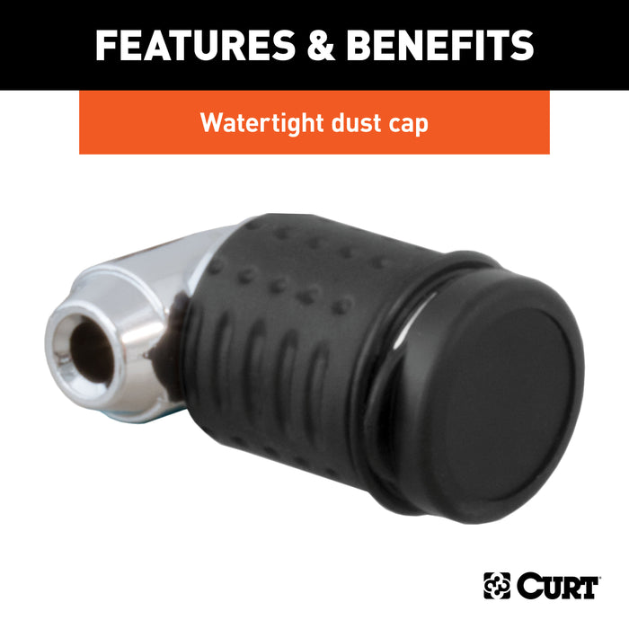 CURT 23088 Hitch/Coupler Lock Set (2in. Receiver; 1/2in. to 2-1/2in. Latch; 2in./2-5/16in. - Truck Part Superstore
