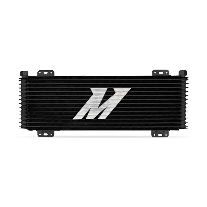 Mishimoto MMTC-SP-13BK 13-Row Stacked Plate Transmission Cooler, Powder Coat, 22.85in X 7.10in X 1.25in - Truck Part Superstore