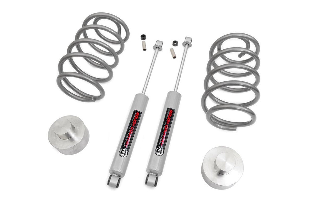 Rough Country 692.20 Suspension Lift Kit w/Shocks; 3 in. Lift; - Truck Part Superstore