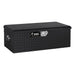 UWS FOOT-LOCKER-BLK Gloss Black Aluminum 36in. Foot Locker (LTL Shipping Only) - Truck Part Superstore