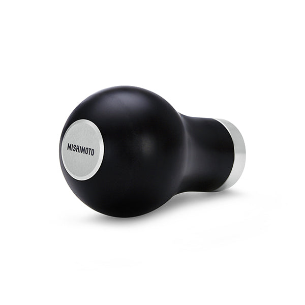 Mishimoto MMSK-TDP-BK Teardrop Shift Knob - Black, White - Truck Part Superstore