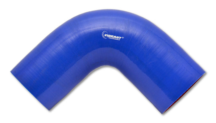 Vibrant Performance 2747B 5 Ply 90 Degree Elbow; 3.25 in. I.D. x 3.5 in. Leg Length; Blue; - Truck Part Superstore