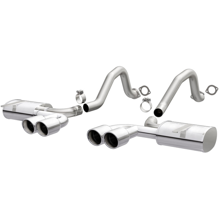 MagnaFlow Exhaust Products 16732 Street Series Stainless Axle-Back System - Truck Part Superstore