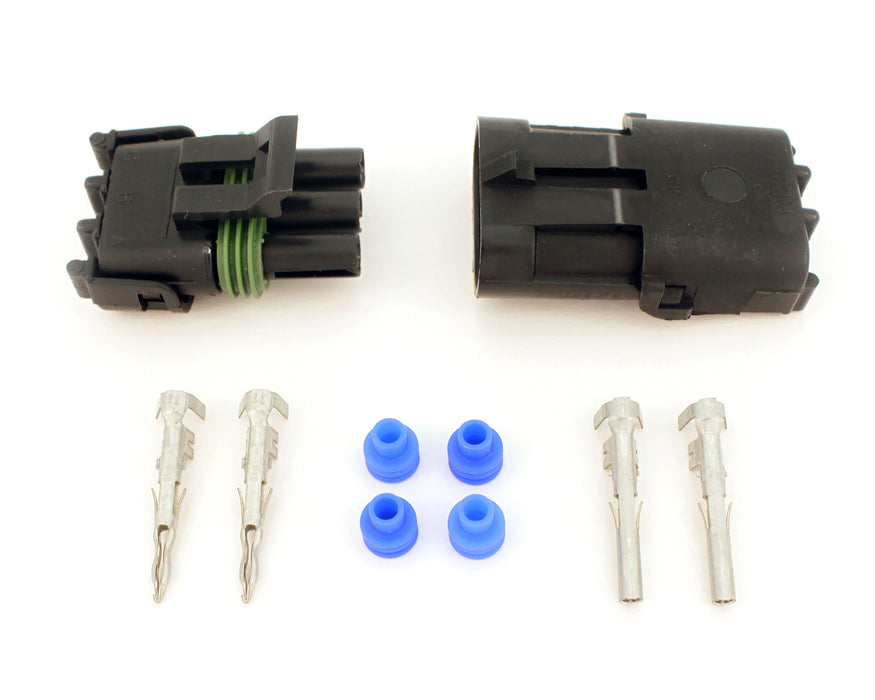 FAST 6000-6723 3 Pin Weatherpack Connector Kit - Truck Part Superstore