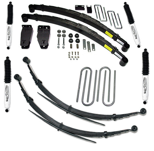 Tuff Country 24822KN 4 Inch Lift Kit 80-87 Ford F250 4 Inch Lift Kit with Rear Leaf Springs and SX8000 Shocks Fits modesl with Diesel or 460 Gas Engine Tuff Country - Truck Part Superstore
