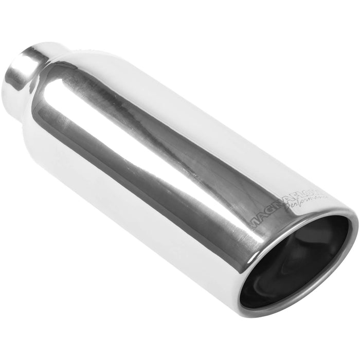 MagnaFlow Exhaust Products 35174 Single Exhaust Tip-2.25in. Inlet/3.5 x 4.25in. Outlet - Truck Part Superstore
