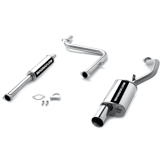 MagnaFlow Exhaust Products 15744 Street Series Stainless Cat-Back System - Truck Part Superstore