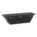 UWS SLD-69-A-LP-MB Matte Black Aluminum 69in. Deep Angled Secure Lock Truck Tool Box with Low Profi - Truck Part Superstore