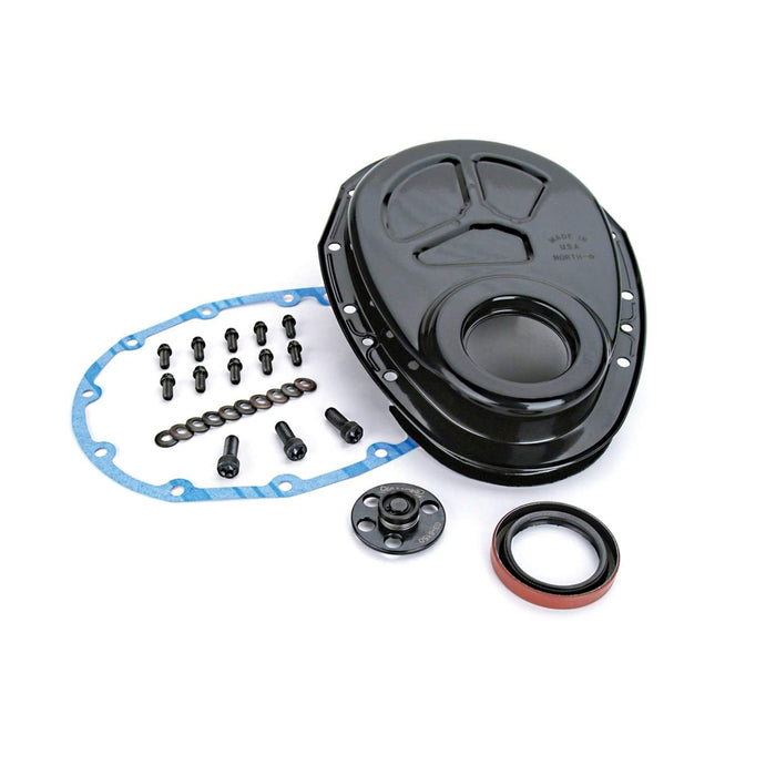 COMP Cams 208 Steel Timing Cover w/ Thrust Plate for Chevrolet 265-400 Small Block - Truck Part Superstore