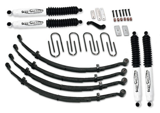 Tuff Country 42703KN 4 Inch Suspension Lift Kit 76-86 Jeep CJ5/CJ7 EZ-Ride w/ SX8000 Shocks Tuff Country - Truck Part Superstore